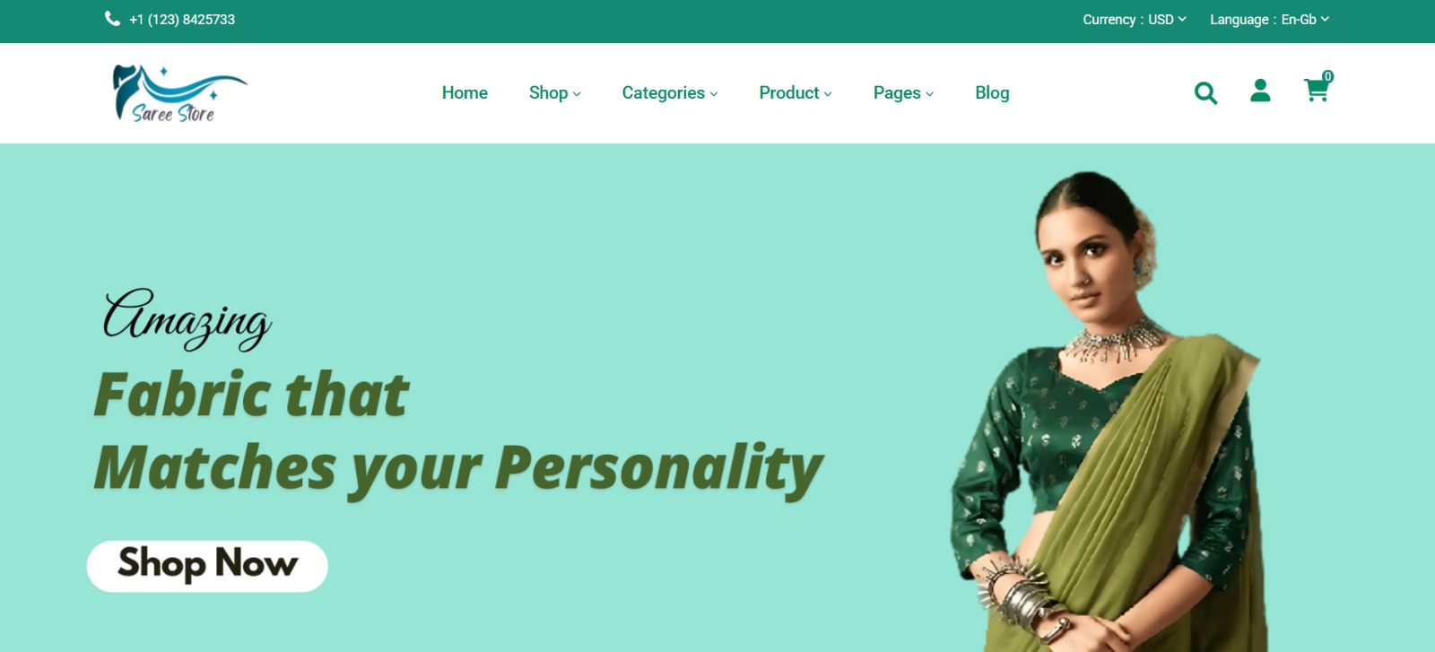 Saree E-commerce Store